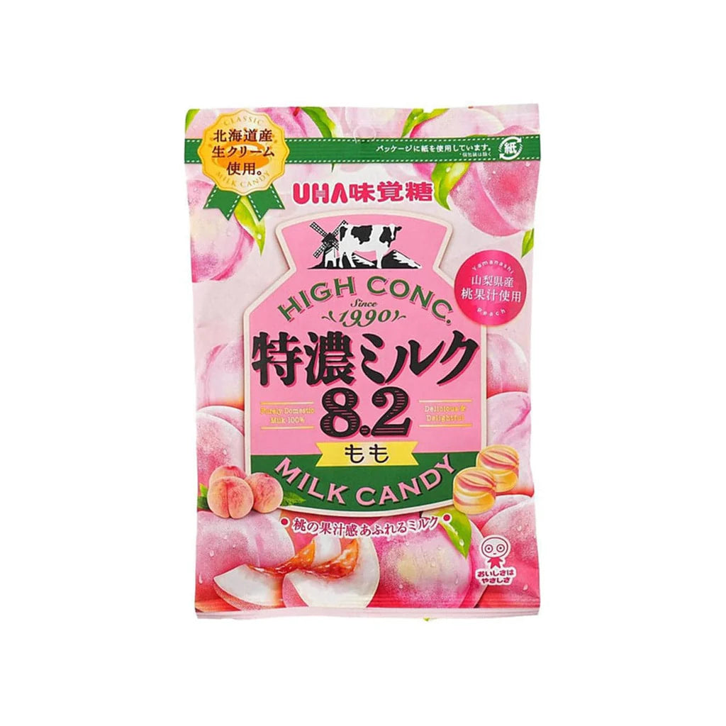 UHA Mikakuto Extra Rich Milk Candy Peach