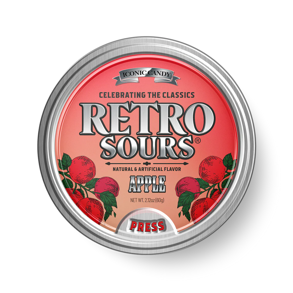 Retro Sours Red Apple