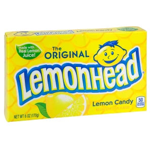 Lemonhead Candy Theater Box 5 Ounce