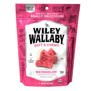 Wiley Wallaby Watermelon Licorice 10oz