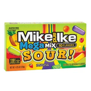 Mike and Ike Mega Mix Chewy Candy Sour