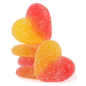 Sour Peachy Hearts Pouch