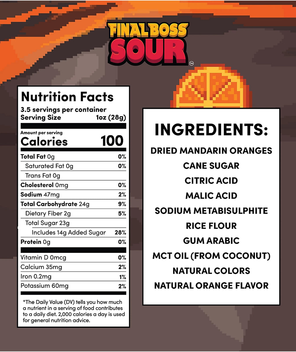 Final Boss Sour Level 4 Sour Oranges