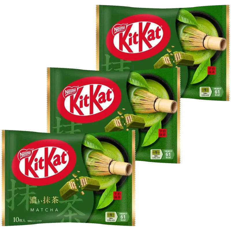 Kit Kat Dark Green Tea Matcha and Biscuits