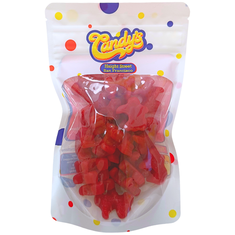 Scottie Dogs Red Licorice Pouch