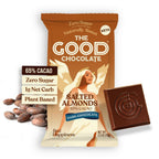 The Good Chocolate Salted Almonds Dark