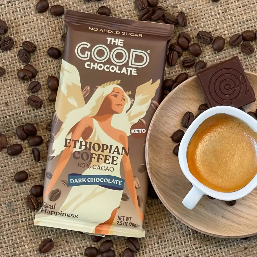 The Good Chocolate Ethiopian Coffee Dark