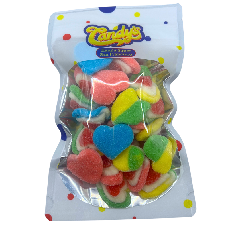 Triple Layer Rainbow Hearts