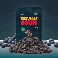 Final Boss Sour Blueberries Level 3 Small Pack