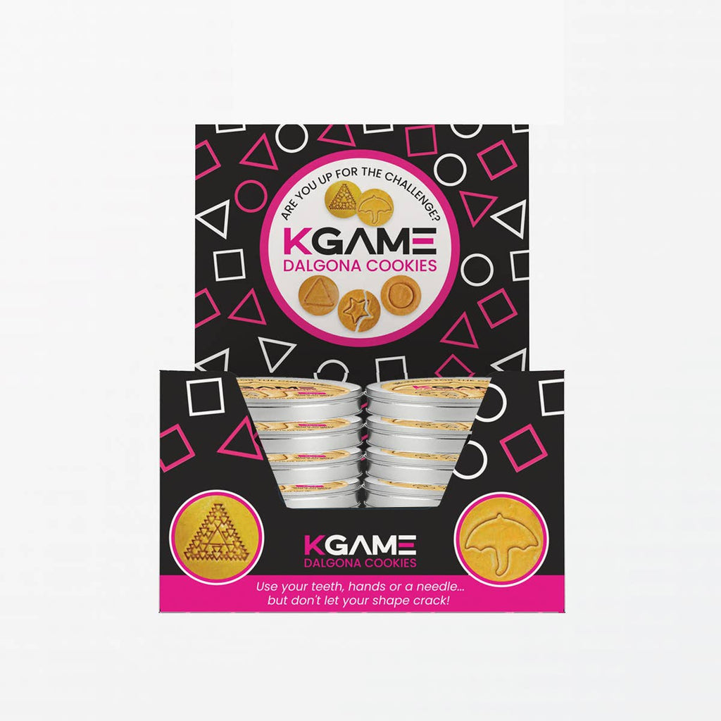 KGAME Dalgona Cookie Tin (2 Cookies)  Viral Season 1 in PDQ