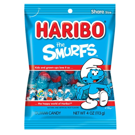 Haribo Smurfs