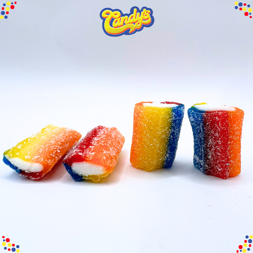 Sour Rainbow Fruit Licorice Stick Pouch