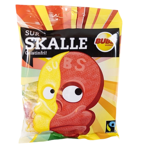 Bubs Sour Skulls Candy's