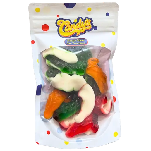 Alligator Gummies Pouch Candy's