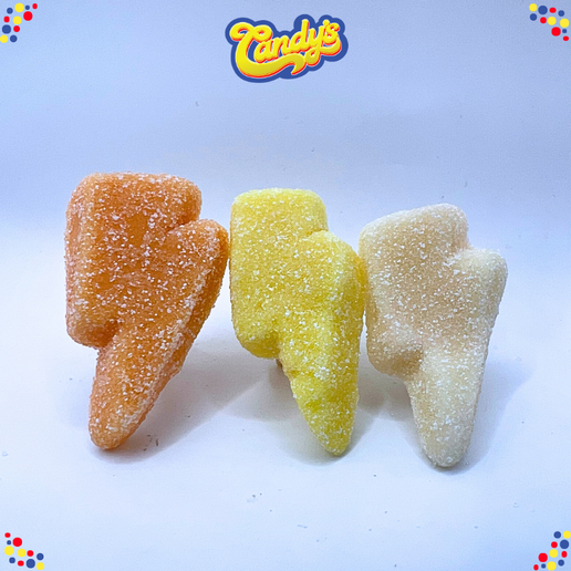 Sour Lightning Bolt Gummies Pouch