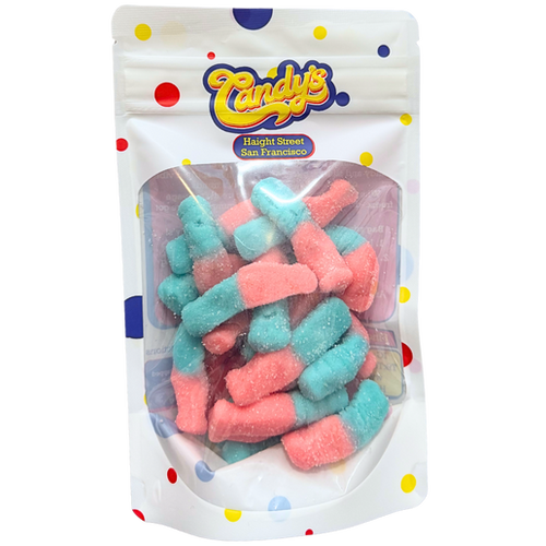 Bubble Gum Sour Bottles Pouch Candy's